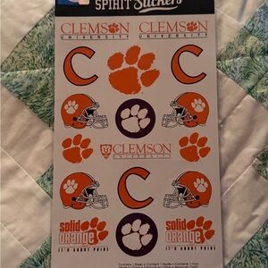 Clemson University stickers